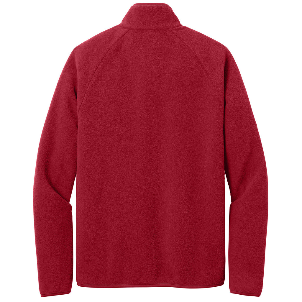 Port Authority Men's Rich Red C-FREE Raglan Fleece