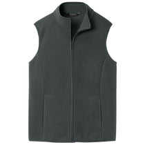 Port Authority Men's Grey Steel C-FREE Fleece Vest