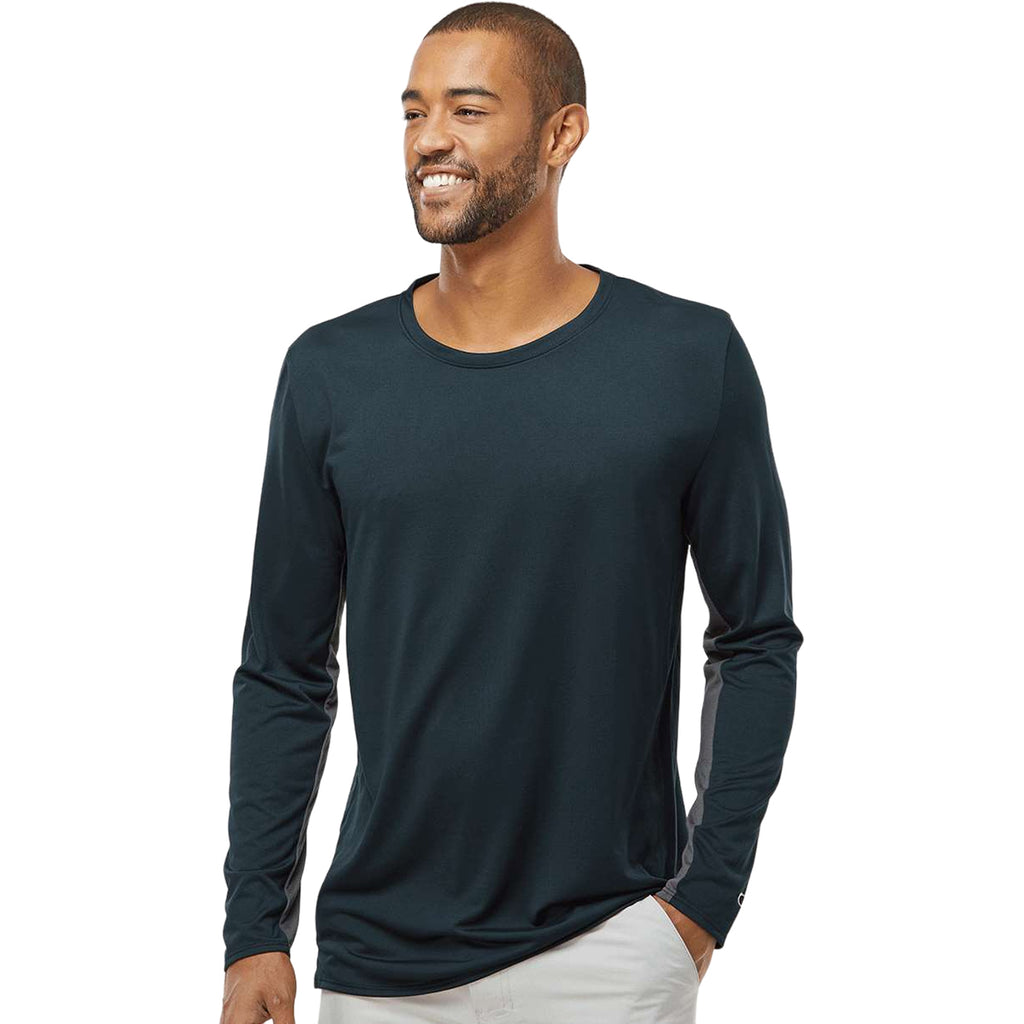 Oakley Men's Blackout Team Issue Hydrolix Long Sleeve T-Shirt