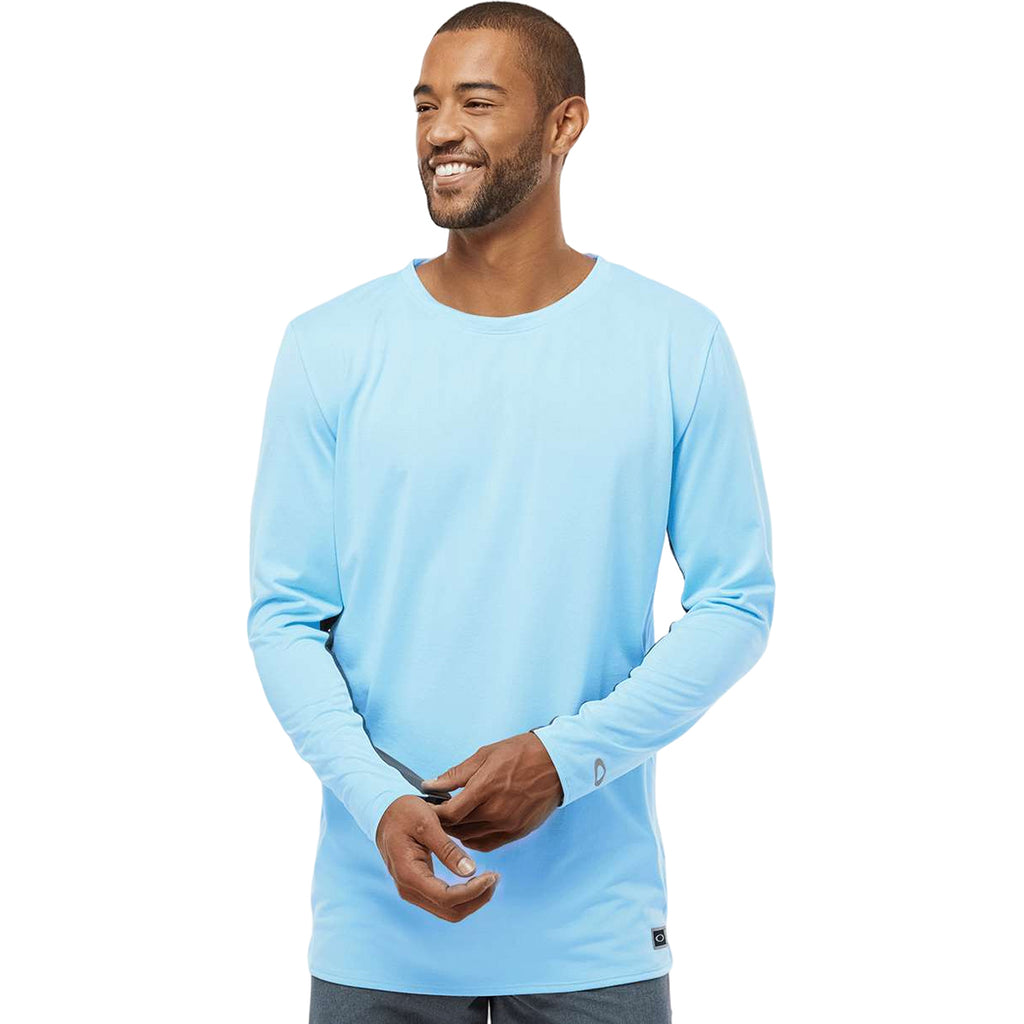 Oakley Men's Carolina Blue Team Issue Hydrolix Long Sleeve T-Shirt