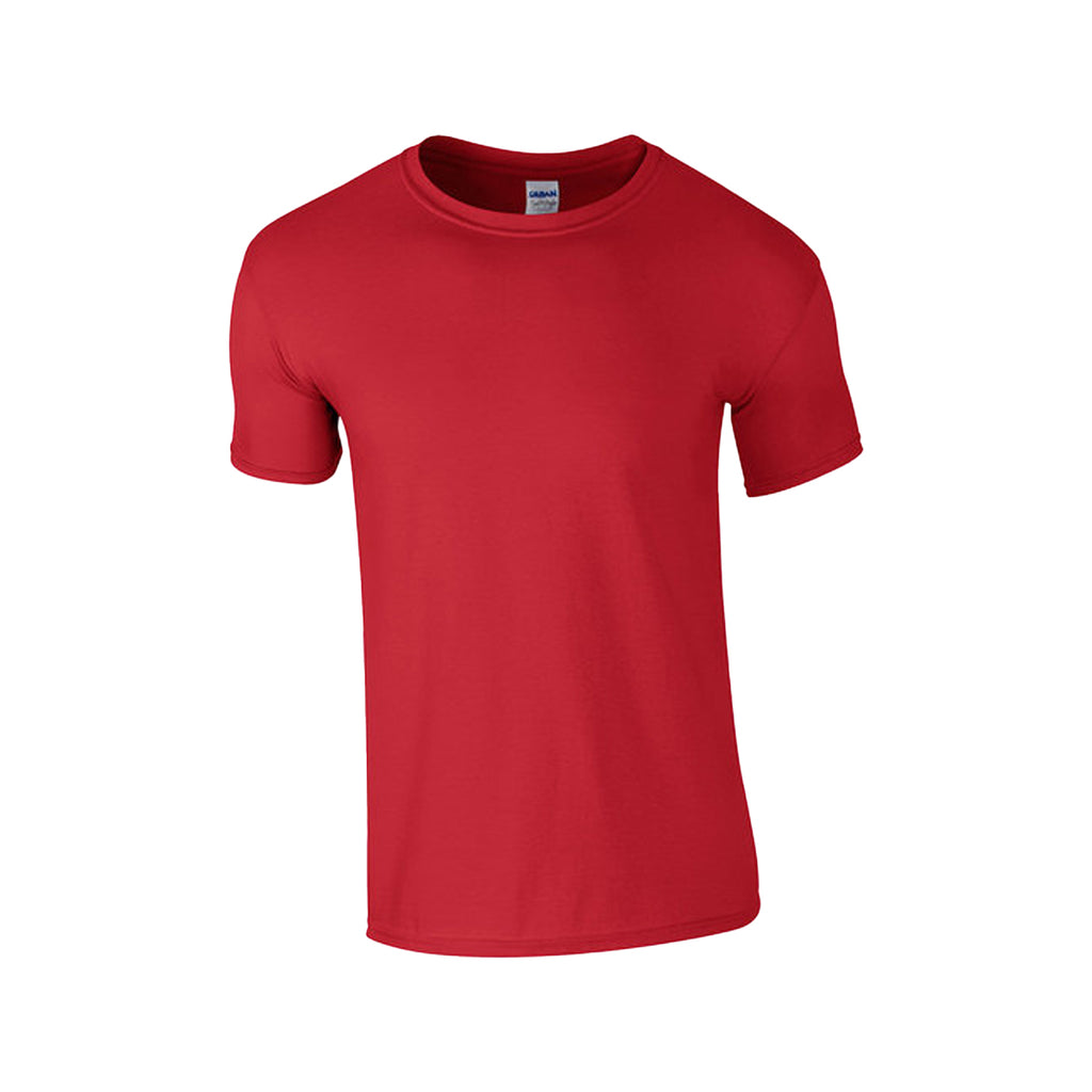 Gildan Men's Red Softstyle T-Shirt