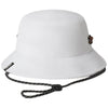 UNRL White DWR Bucket Hat