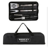Beacon Grill Easy 3 Pc. Stainless BBQ Utensil Set With RPET Case