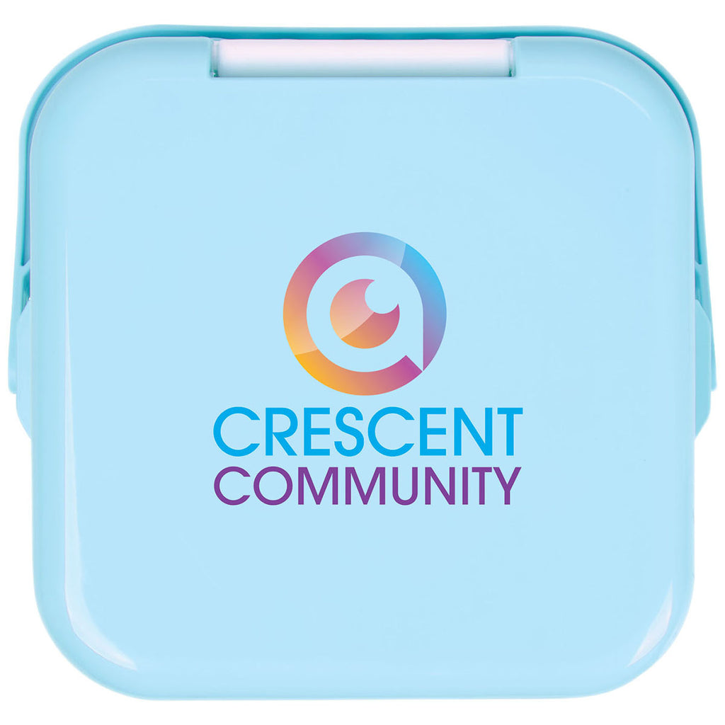 Logomark Light Blue 4.8 Qt Personal Lunch Box Cooler