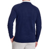 Holderness & Bourne Men's Heathered Navy The Laidlay Pullover