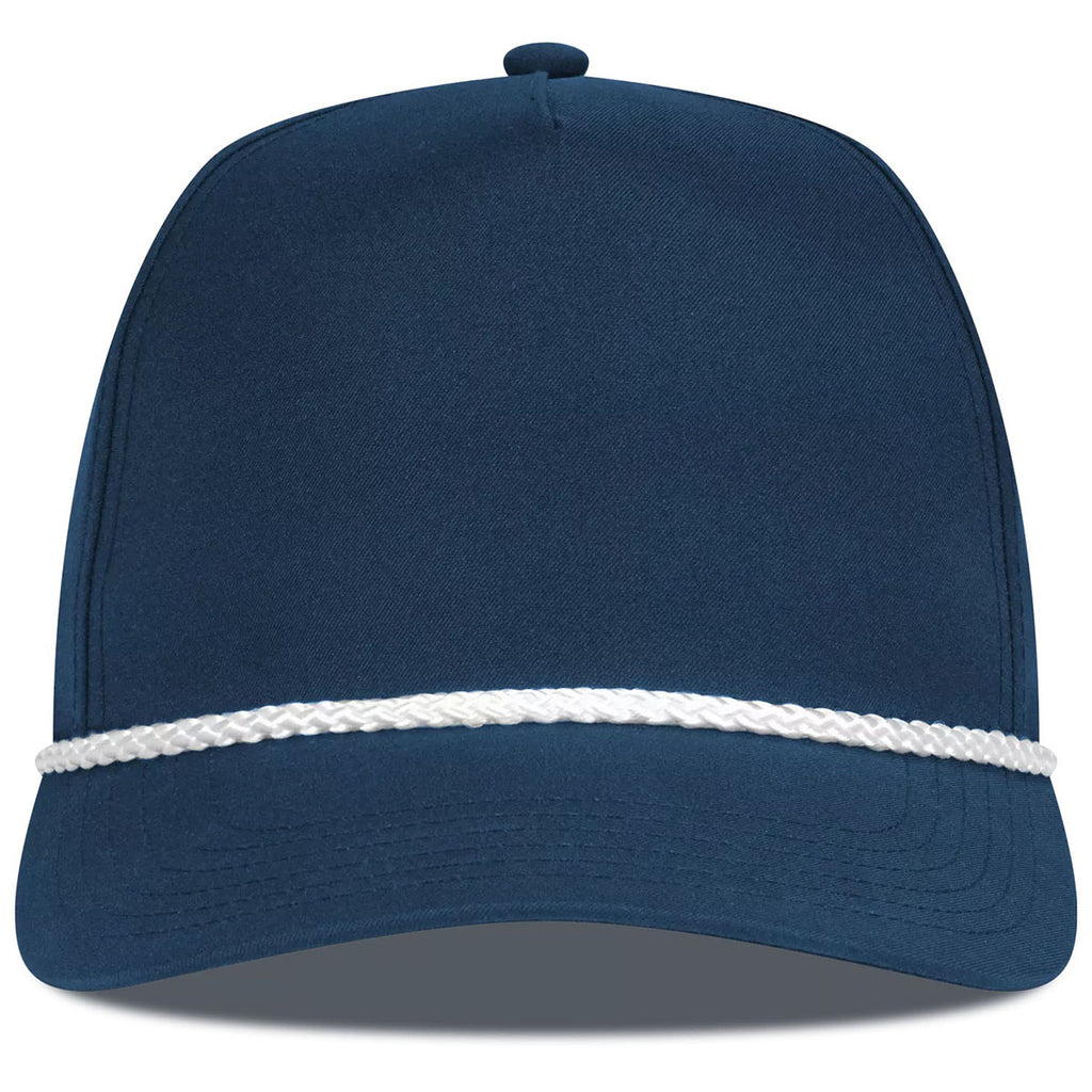 Levelwear Navy/White Gambit Recycled Rope Hat