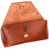 Heritage Gear Tan Leather Eyeglass Case