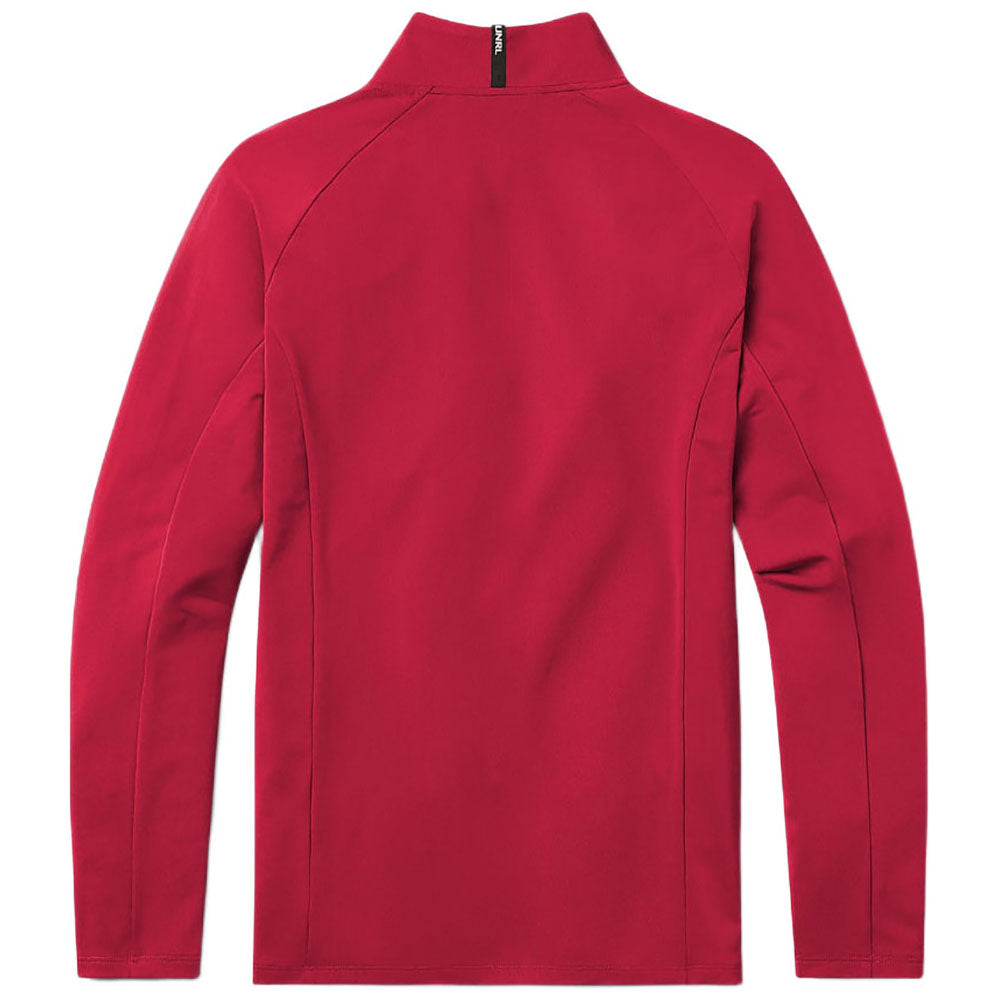UNRL Men's Carmine Red Highlands Quarter Zip