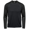 Stormtech Men's Black Milano Crew Neck Long Sleeve