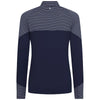 Levelwear Women's Navy Classic Stripes Pullover
