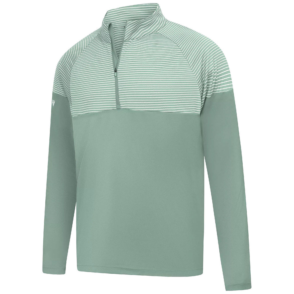Levelwear Men's Eucalyptus Classic Stripes Pullover