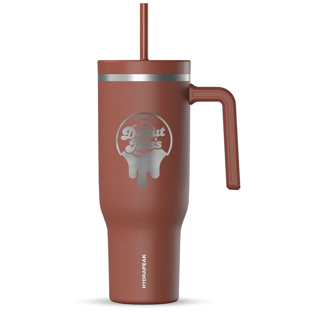 Hydrapeak Gingerbread 40 oz Voyager Travel Mug