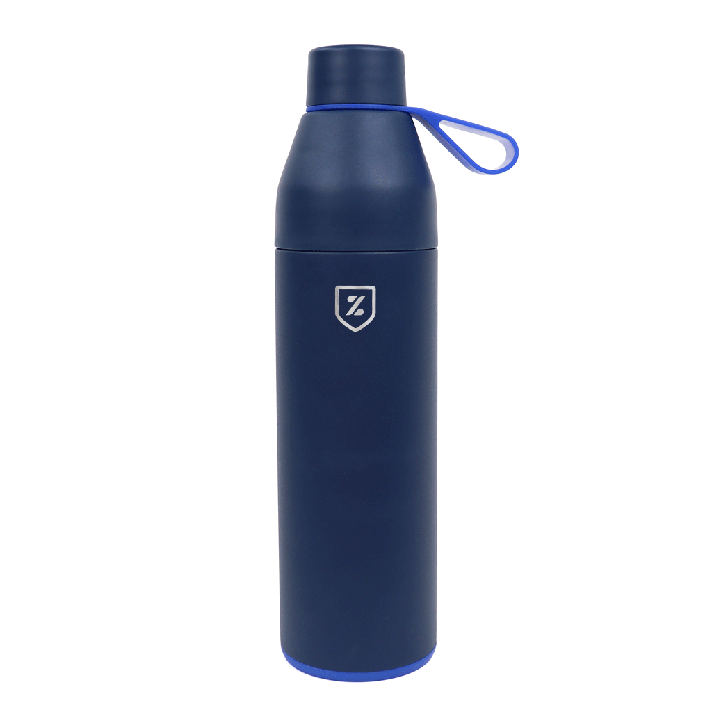 48-Hour Zusa Navy Sidekick Water Bottle 20 oz