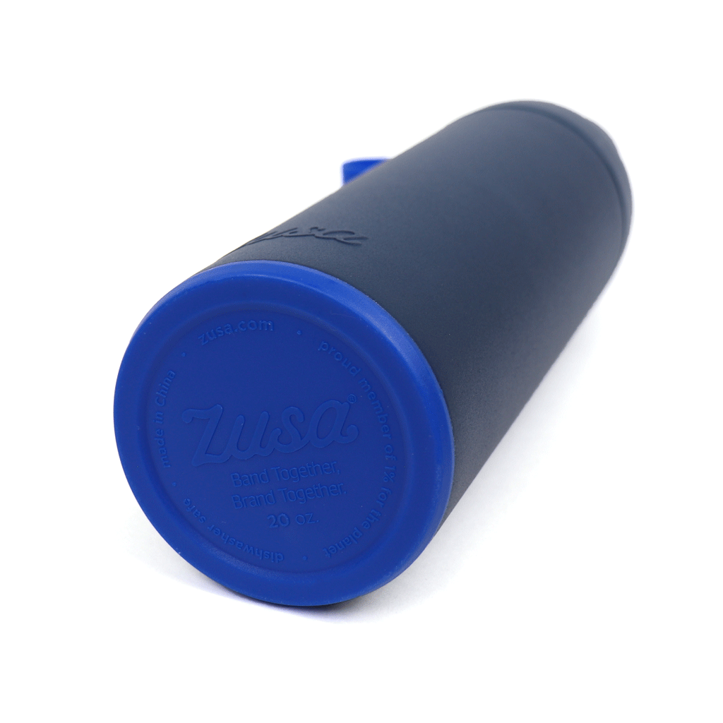 48-Hour Zusa Navy Sidekick Water Bottle 20 oz