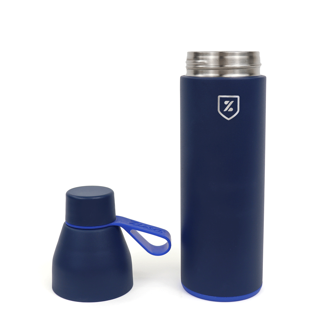 48-Hour Zusa Navy Sidekick Water Bottle 20 oz