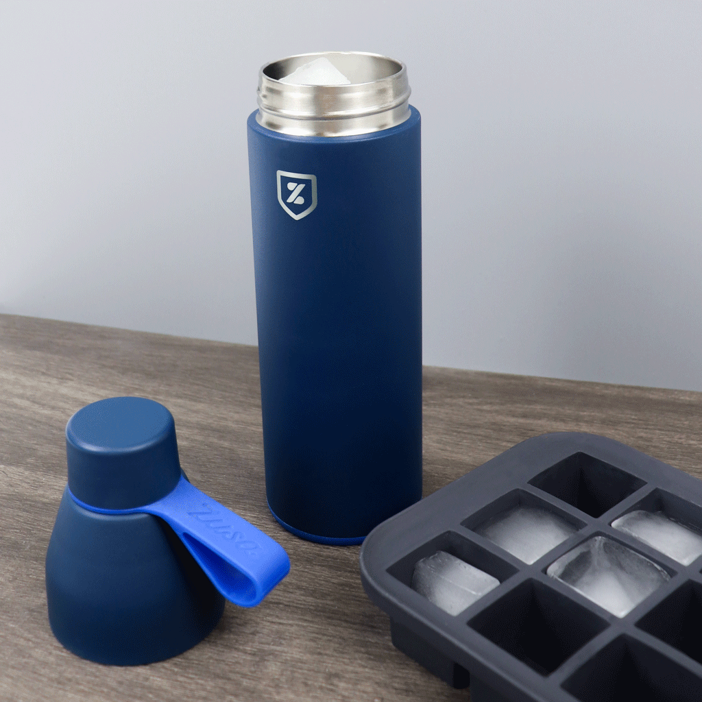 48-Hour Zusa Navy Sidekick Water Bottle 20 oz
