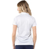 Levelwear Women's White System Polo