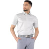 Levelwear Men's White System Polo