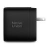 Native Union Black International Fast GaN Charger PD 67W (3 ports)