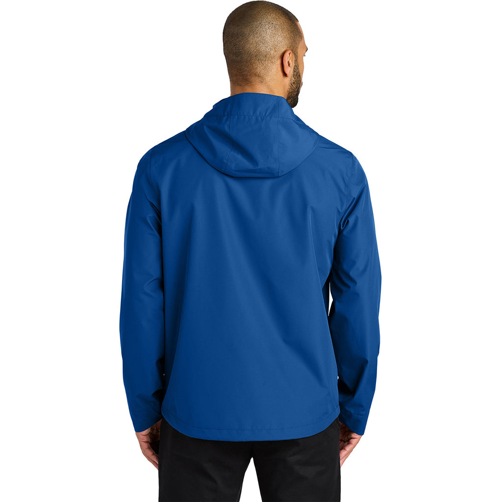 Port Authority Men's True Royal C-FREE Rain Jacket