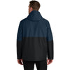 Port Authority Men's Dress Blue Navy/Deep Black Insulated Heavy Ripstop Jacket