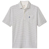 Johnnie-O Men's White Ryan Original Four-Button Polo