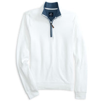 Johnnie-O Women's White Sully 1/4 Zip