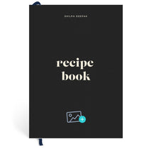 Papier Ink Black Joy Recipe Journal