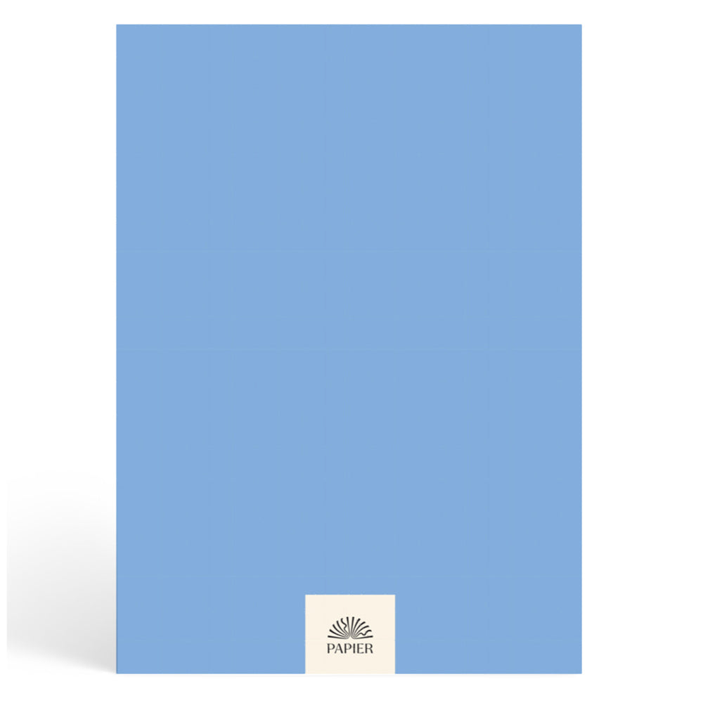 Papier Mid Blue Joy Recipe Journal