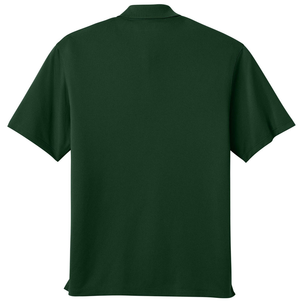 Port Authority Men's Deep Forest Green Wearever Performance Pique Polo