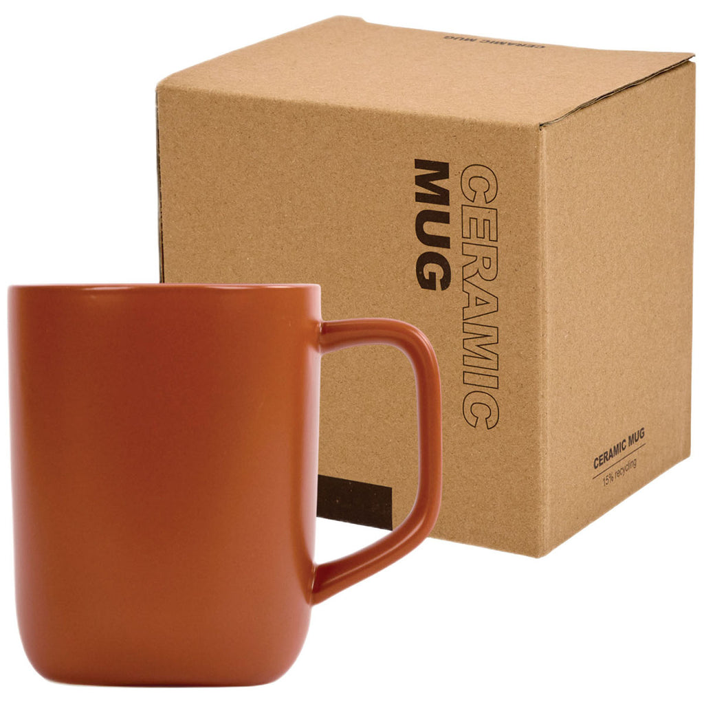 Logomark Orange Lisbon 18 oz. Recycled Ceramic Mug