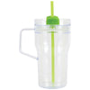 Logomark Lime Elliott 20 oz. Clear AS Travel Mug