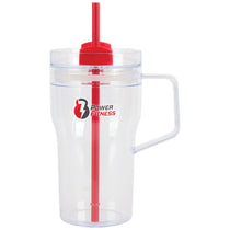 Logomark Red Elliott 20 oz. Clear AS Travel Mug
