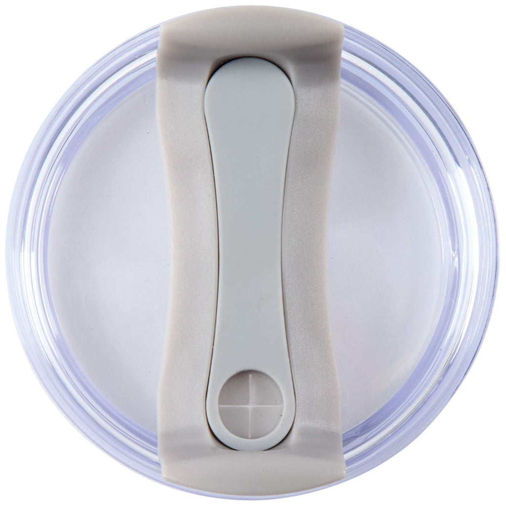 Logomark Grey Yesler 30 oz. Double Wall Steel/PP Liner Travel Tumbler