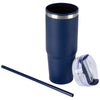 Logomark Navy Yesler 30 oz. Double Wall Steel/PP Liner Travel Tumbler