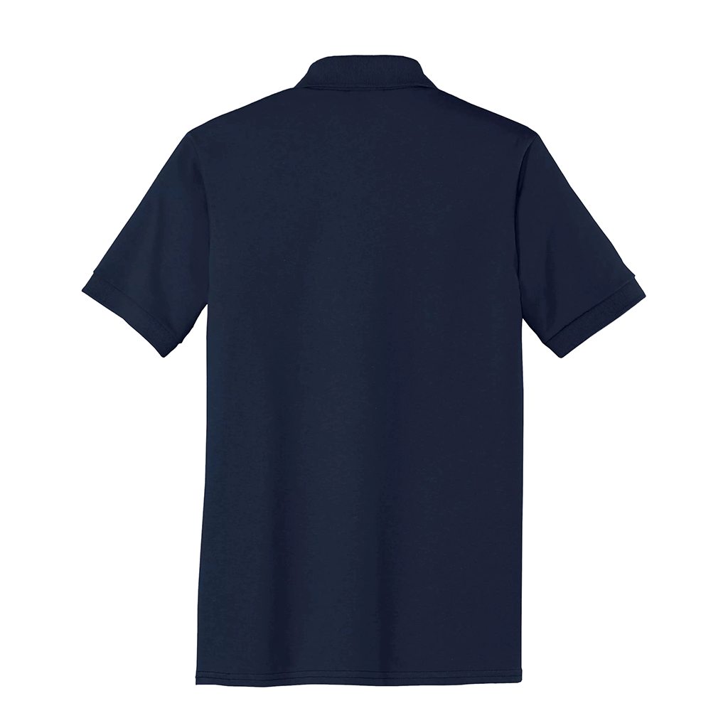Port & Company Men's Deep Navy Core Blend Jersey Knit Polo