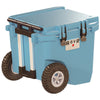 RovR Light Blue RollR 45qt Wheeled Hard Cooler