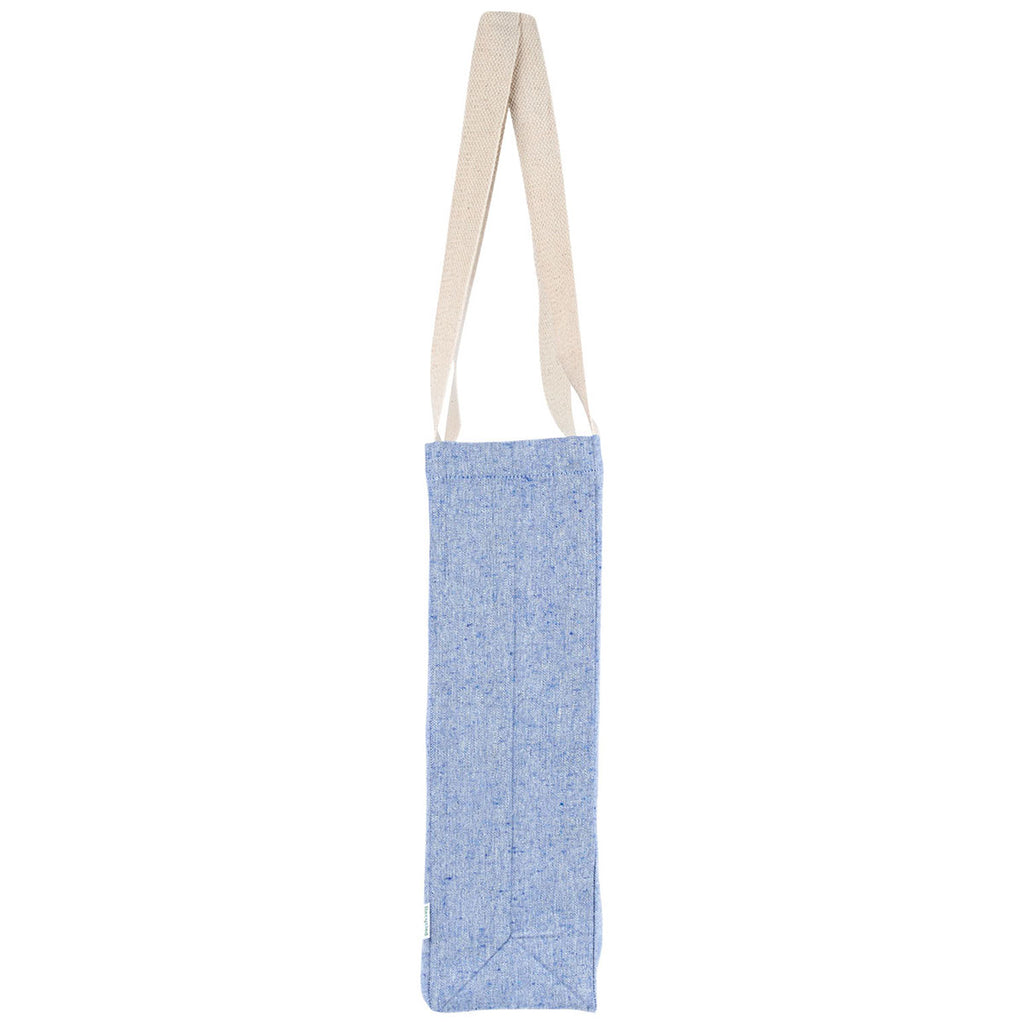 Logomark Blue Olivia 10 oz. Recycled Cotton Convention Tote