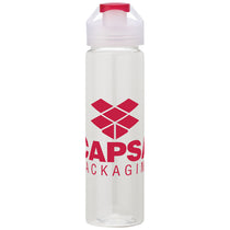 Logomark Red NEWPORT VII 25 oz. PET Bottle with Chug Spout