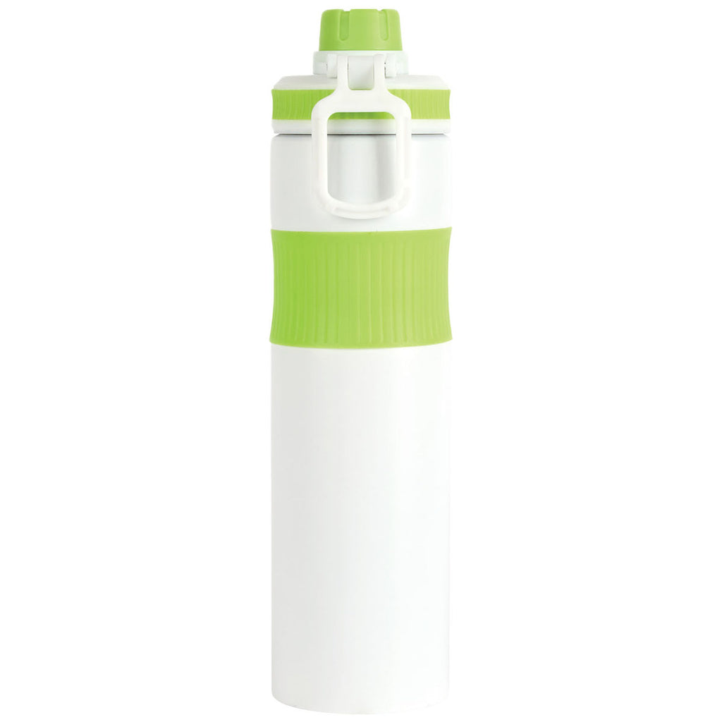 Logomark Lime Prescott 26 oz. Single Wall Recycled Stainless Steel Bottle