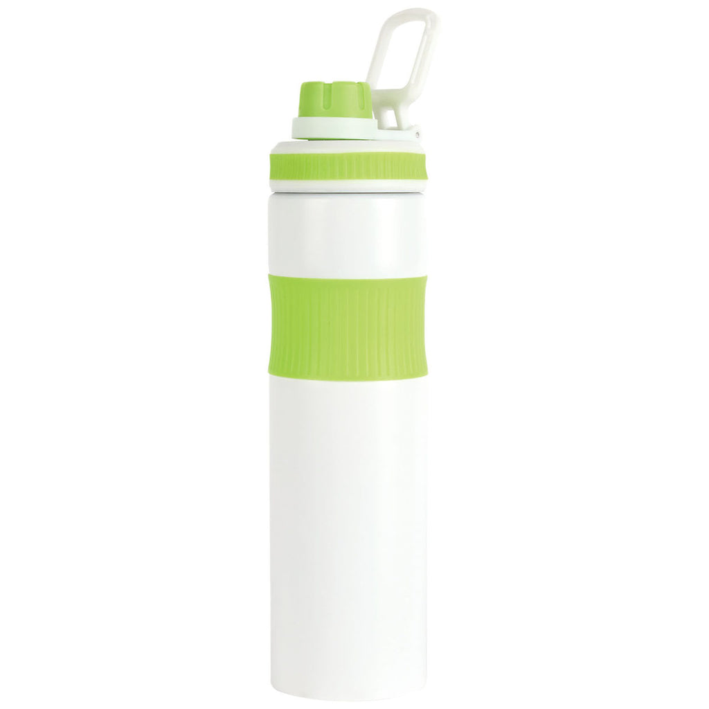 Logomark Lime Prescott 26 oz. Single Wall Recycled Stainless Steel Bottle