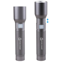 Beacon Grey reNew Zoom Rechargeable Flashlight With Case