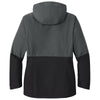 Port Authority Women's Grey Steel/Deep Black Insulated Heavy Ripstop Jacket