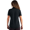 Cutter & Buck Women's Black Advantage Refresh Epic Confidence Recycled Tri-Blend Pique Polo