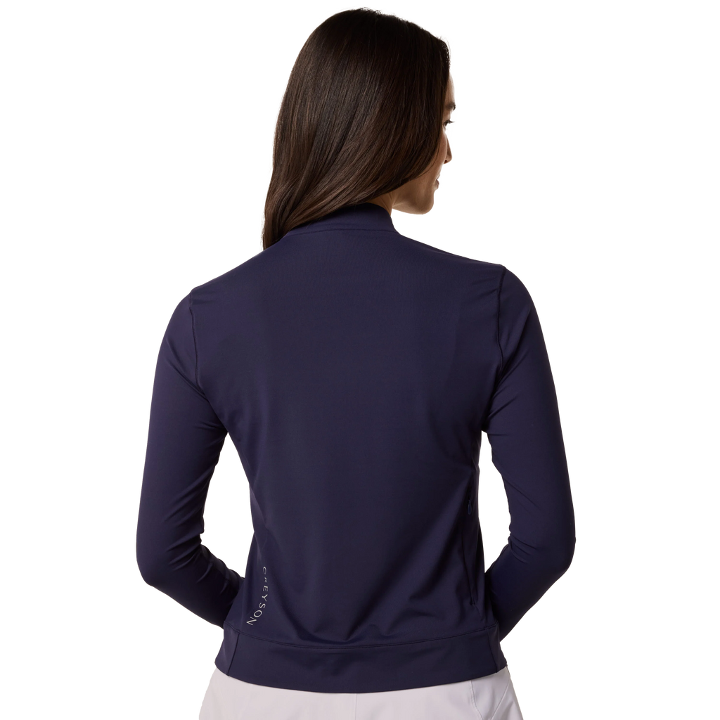 Greyson Women's Maltese Blue Halley II Quarter Zip