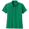 Port Authority Women's Bright Kelly Green Wearever Performance Pique Polo