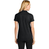 Port Authority Women's Deep Black Plaited Pique Polo