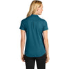 Port Authority Women's Moroccan Blue Plaited Pique Polo