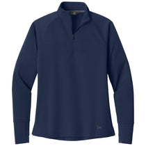 New Era Women's True Navy Stand Out 1/4-Zip