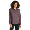 OGIO Women's Ashen Plum Regain 1/2-Zip